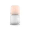 Biberon anticolici 180 ml, tetină din silicon, debit variabil, +0 luni, Suavinex