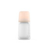 Biberon anticolici 270 ml, tetină din silicon, debit mediu, +3 luni, Suavinex