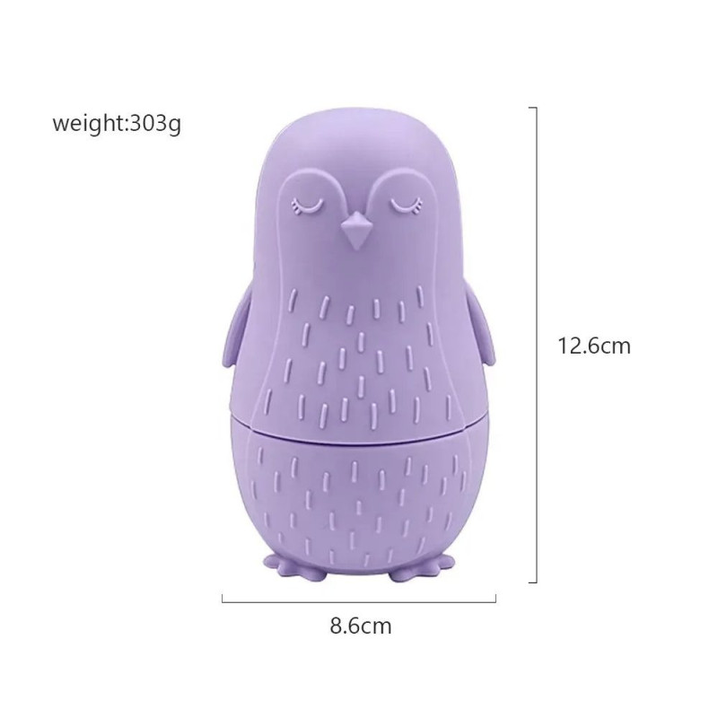 Jucărie din silicon MATRIOSKA, purple
