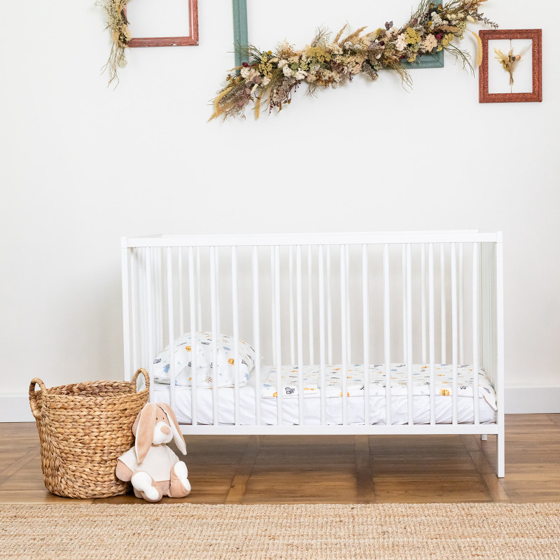 Lenjerie de pat din bumbac - Hipo Albastru