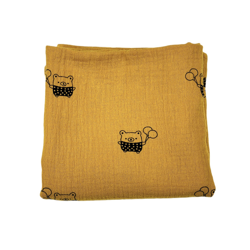 Muselina 65x65cm - Muștar