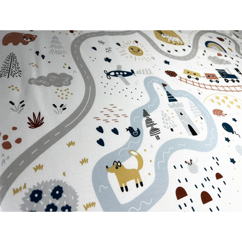Cearșaf din bumbac, 70x140cm - Nature