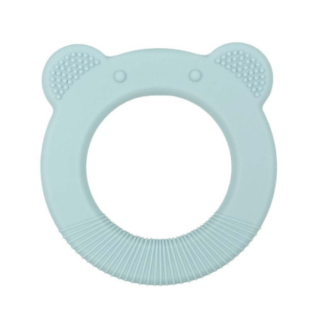 Jucărie din silicon pentru dentiție, bear - Bleu