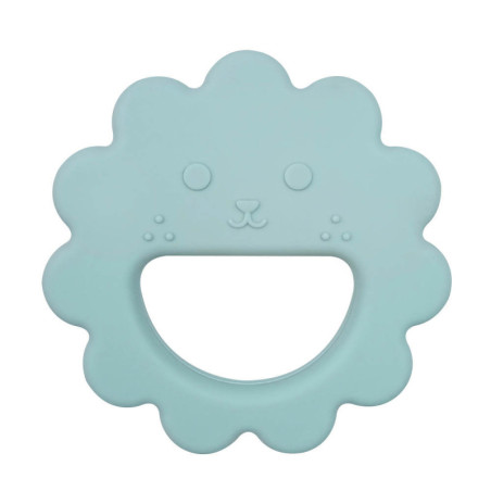 Jucărie dentiție, leu - Bleu