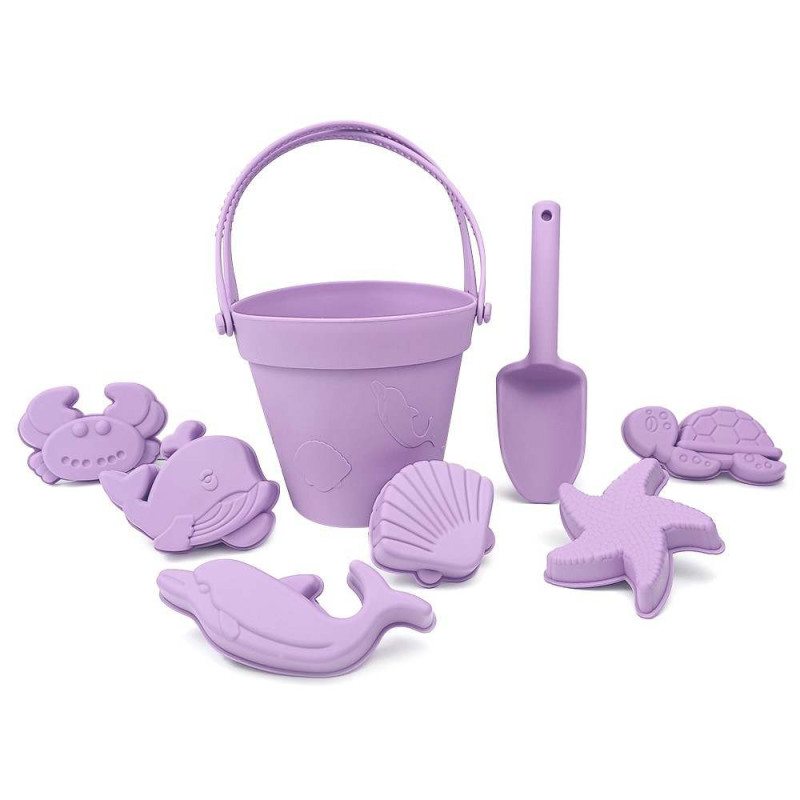 Jucarii pentru plajă din silicon - purple