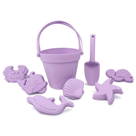Jucarii pentru plajă din silicon - purple