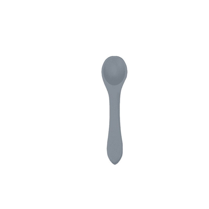 Set lingură și furculiță din silicon - Pebble