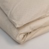 Lenjerie de pat din bumbac - Crem