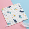Prosop mini din bumbac, 25x25cm - Camioane